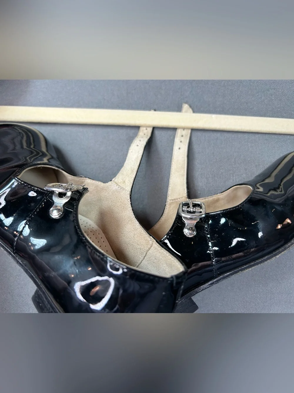 Girls Black‎ Patent Mary Jane Shoes by Little Eric Size 30